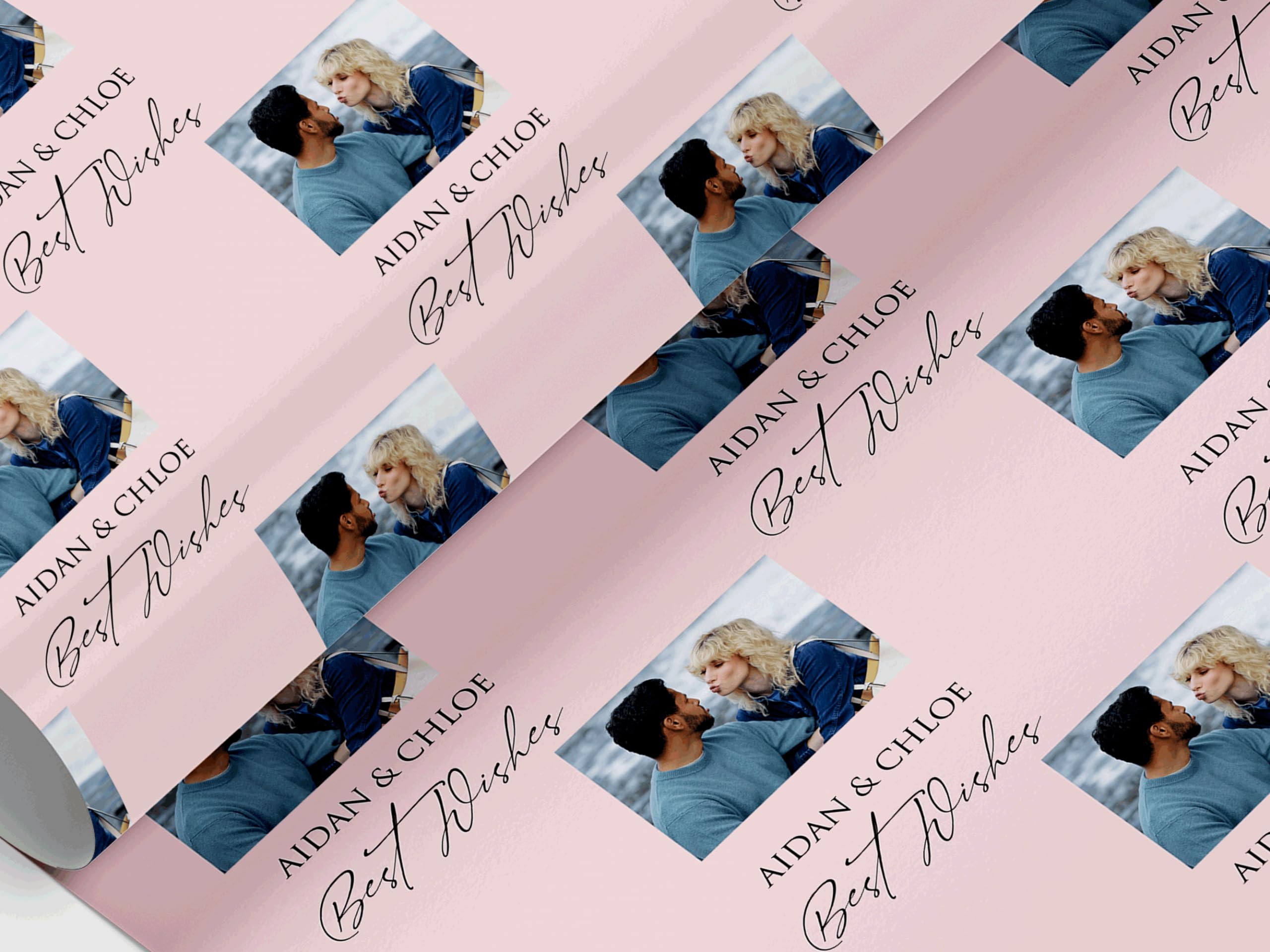 Personalised Wedding & Anniversary Wrapping Paper โ Custom Designs for Weddings, Engagements & Anniversaries. Custom Wrapping for Couples, Men, Women & Loved Ones.