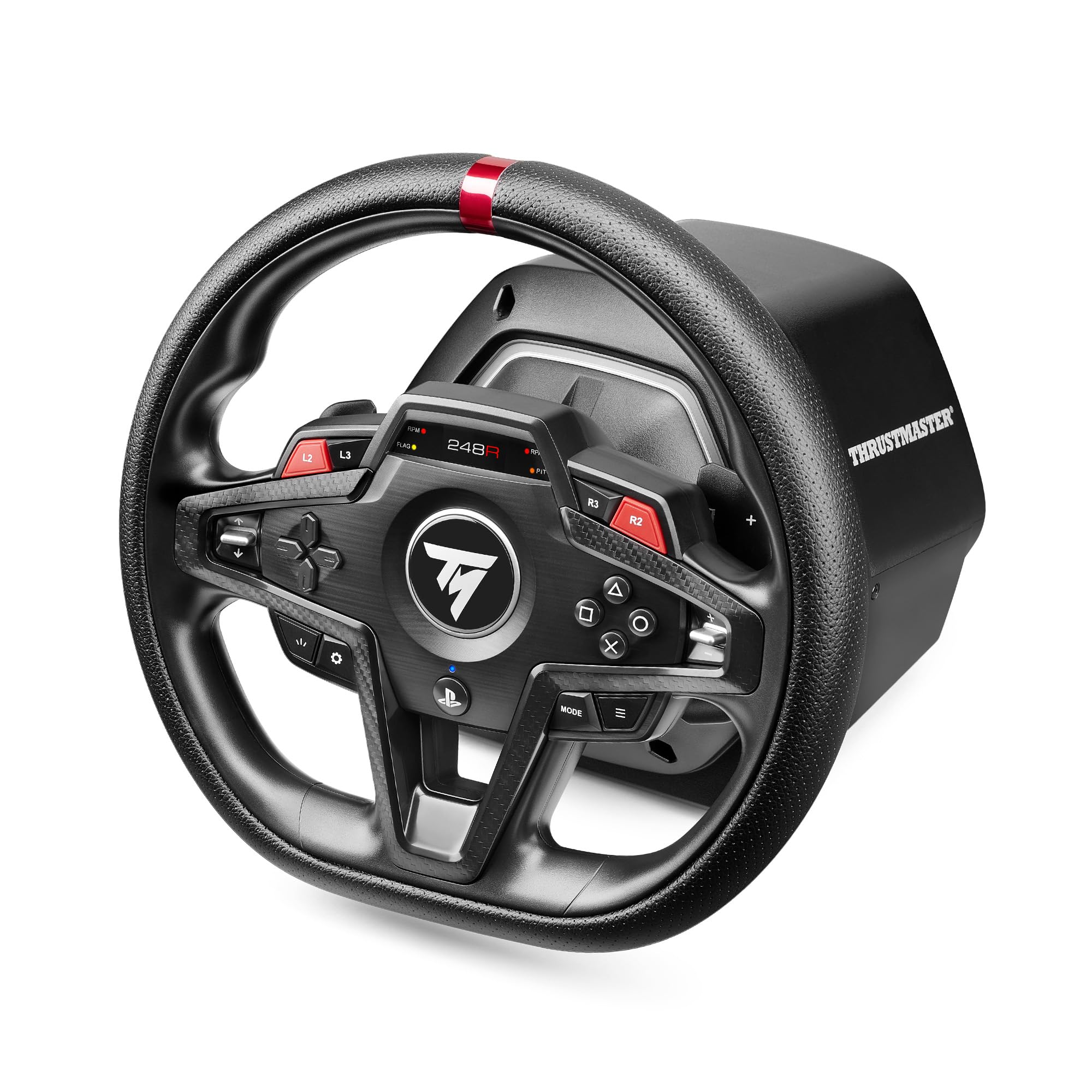 Thrustmaster T248R Shifter Pack - Volante Force Feedback (3,1 Nm), Cambio TH8S e Pedaliera T3PM, Compatibile con PS5, PS4 e PC