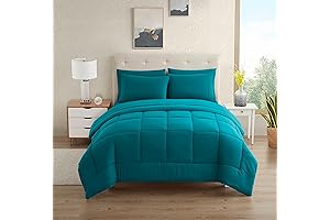 College Bedding Comforter Set 5 Piece Twin Size Bed in a Bag...