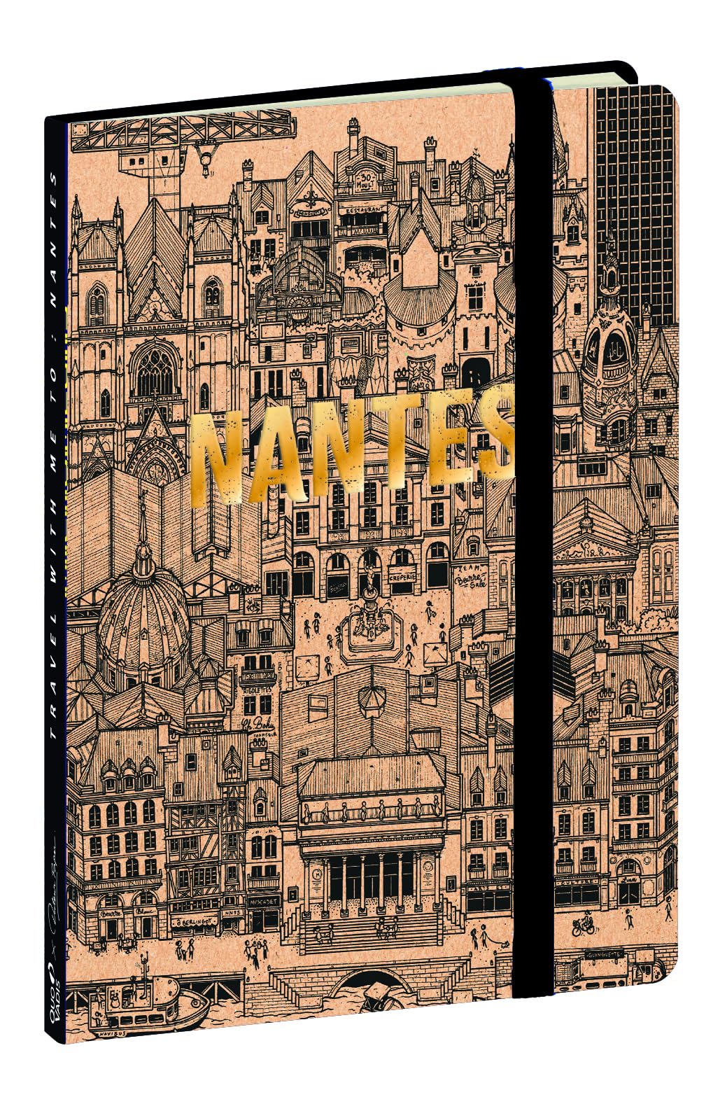 QUO VADIS - Notebook - Doctor Paper - Lined Pages - 15 x 21 cm - White Clairefontaine Paper - Made in France
