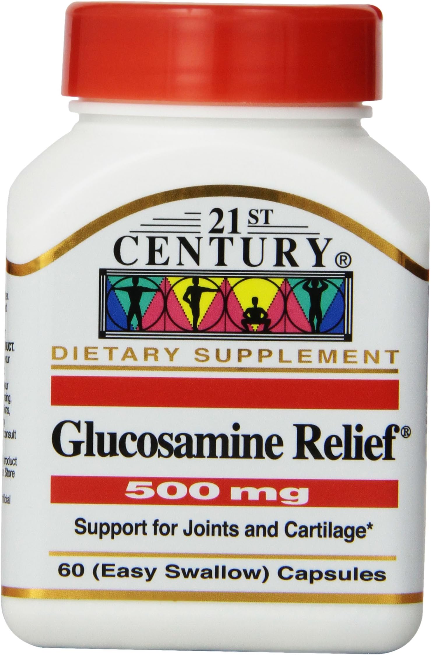21st Century Glucosamine Relief 500 Mg, 60 Easy to Swallow