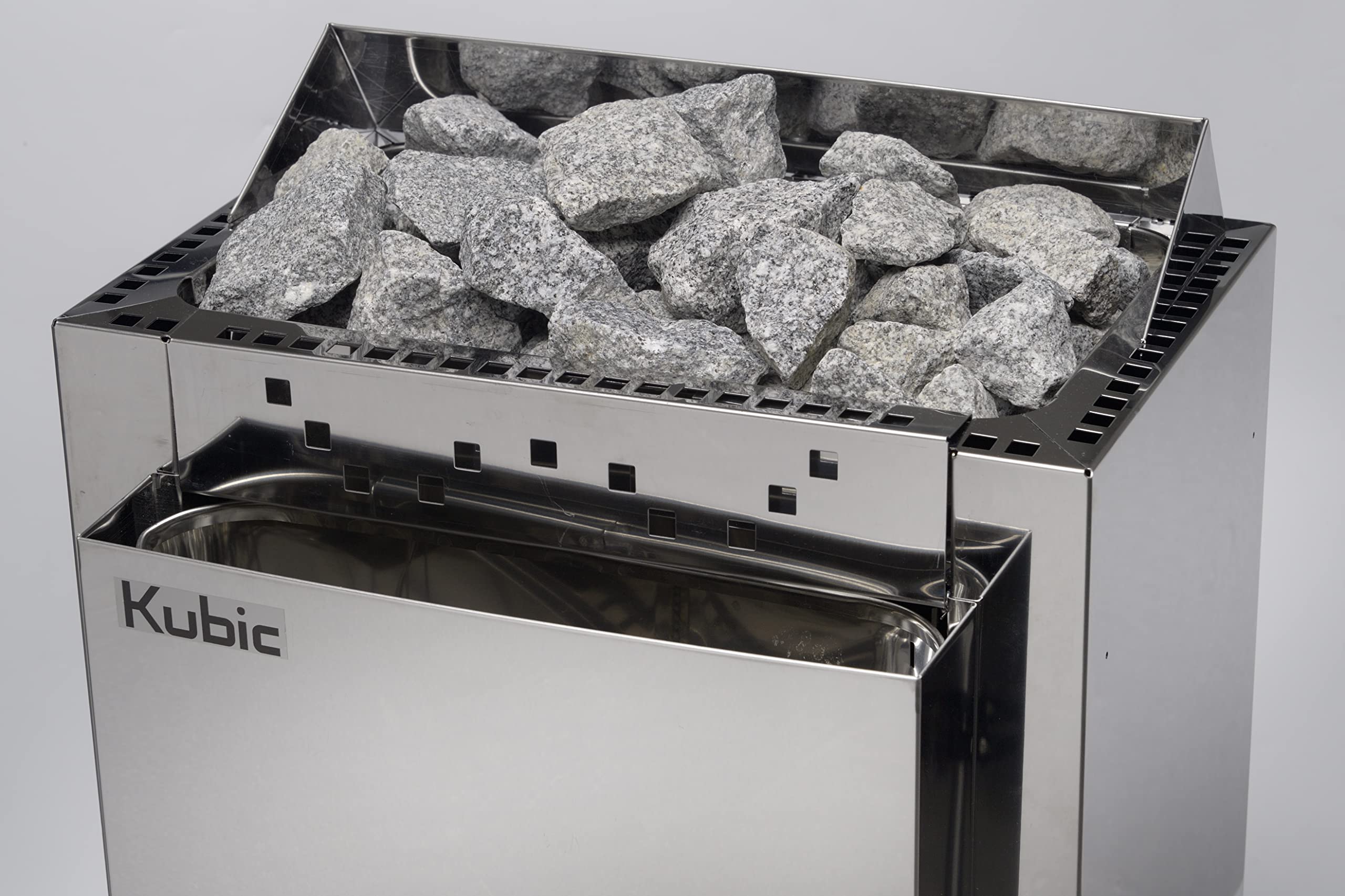GASPO Pierres de sauna autrichiennes pour sauna, poêle à bois, électrofes et barbecues, 22 kg