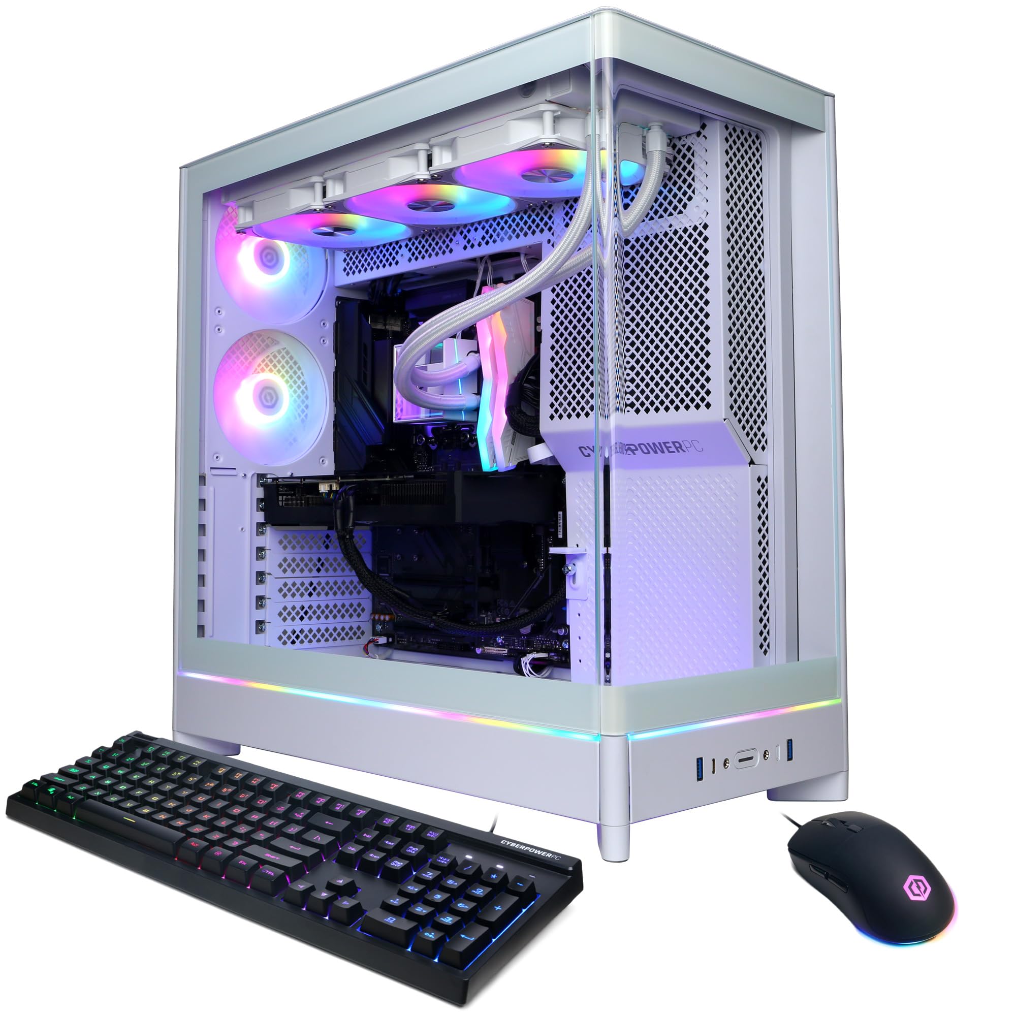 CyberPowerPC Gamer Supreme Gaming PC AMD Ryzen 9 9900X 4 4GHz Radeon RX 9070 XT 16GB 32GB DDR5