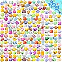 Vista 8 de 110 juguetes esponjosos Mochi, mini Kawaii Squishies a granel, juguetes sensoriales para ansiedad, bolsa de golosinas, recuerdos de fiesta