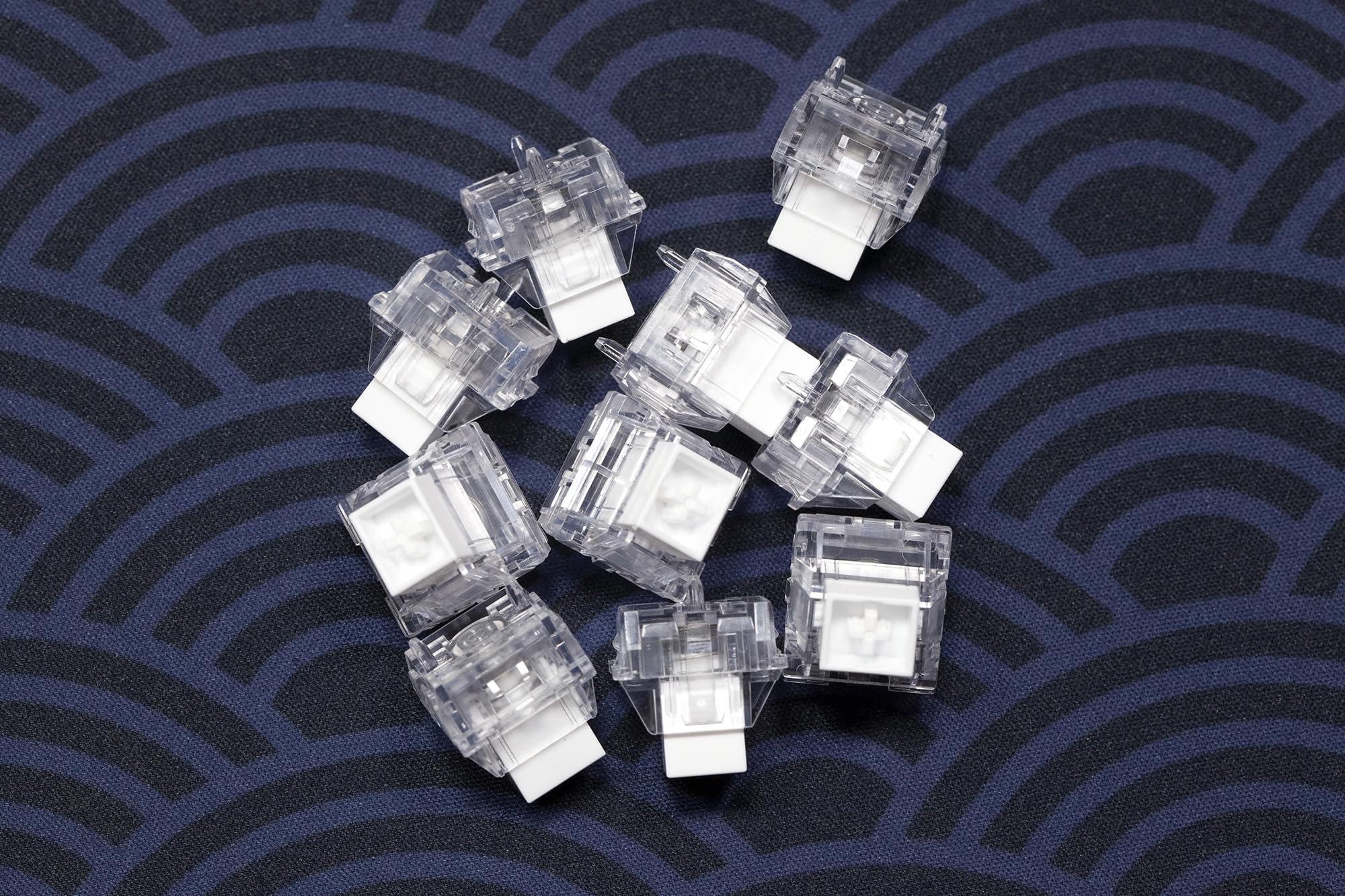 KPREPUBLIC Everglide Wukong Switch wu Kong Switch linéaire pour clavier mécanique magnétique 37 g, 47 g, 100 m, 3,4 mm, PC POM 640Gs pré-lubrifié d'usine (Everglice Wukong Switch x70)