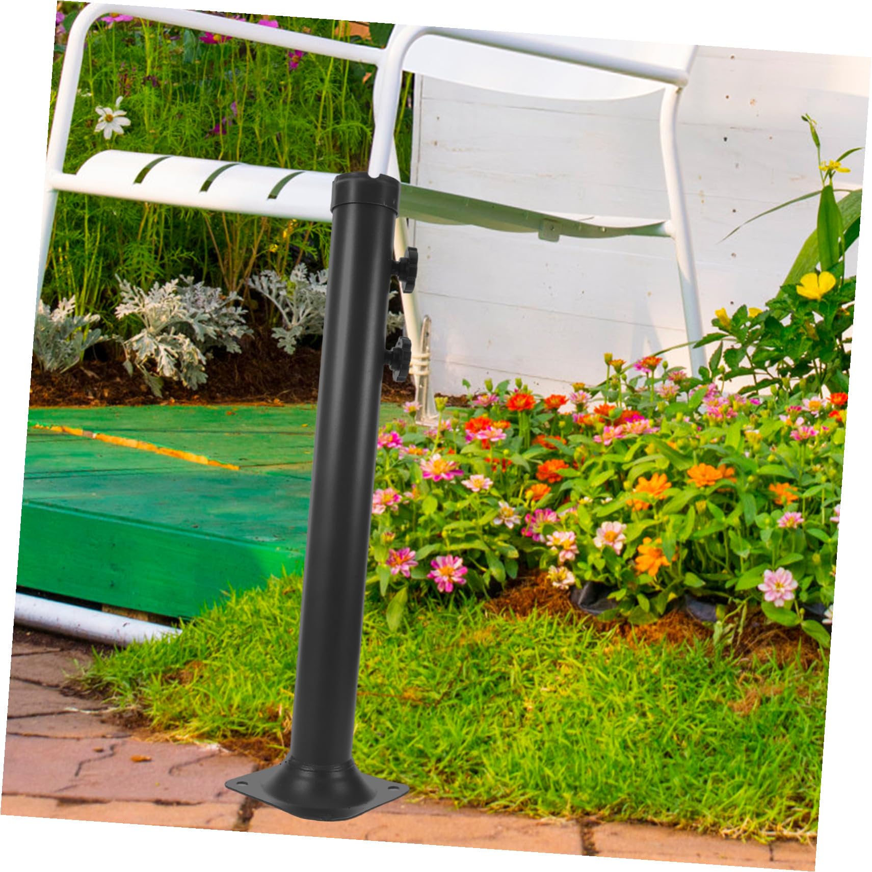 Tube de Remplacement pour Pied de Parasol, Manchon Adaptateur 51cm