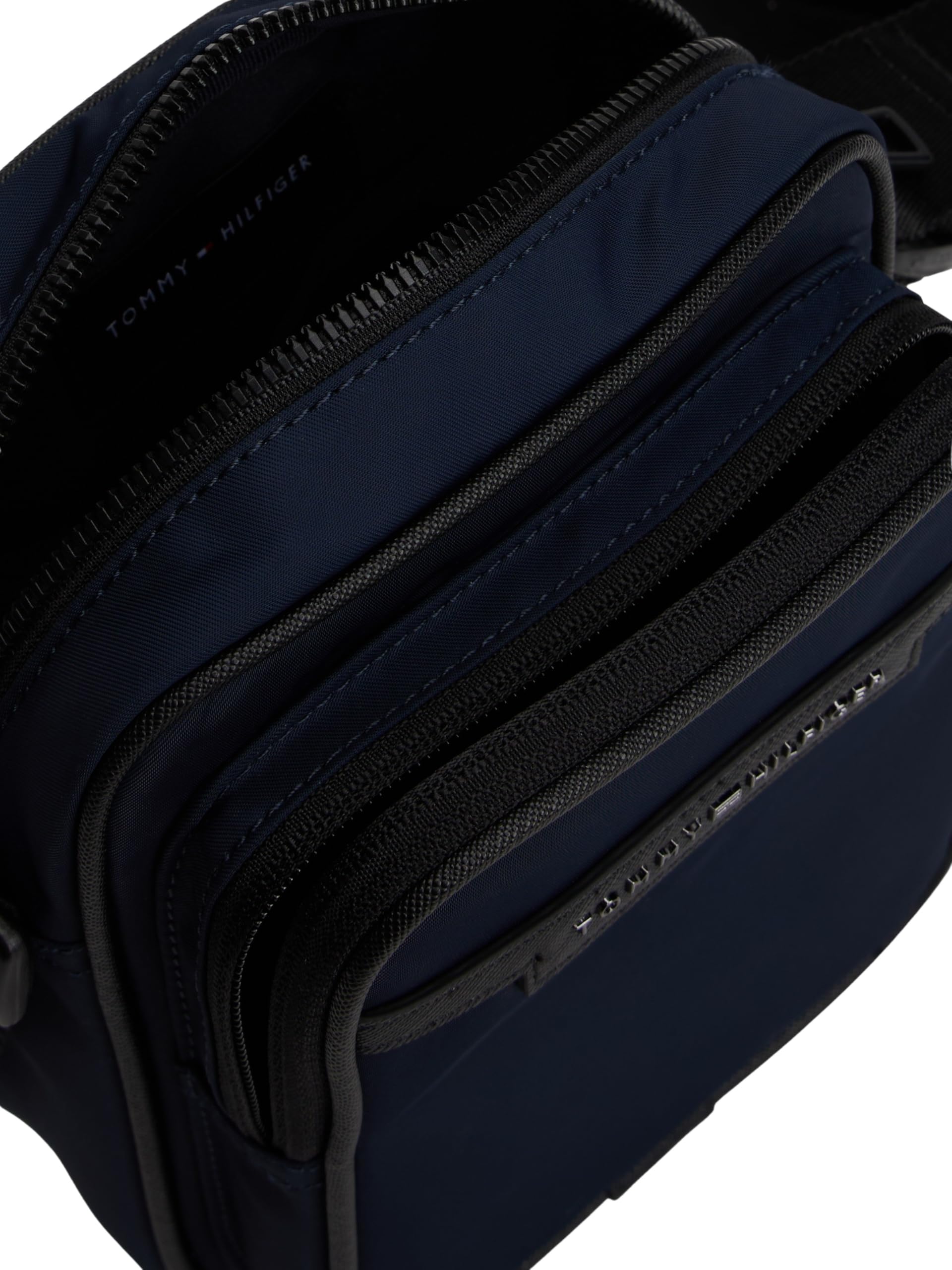 Tommy Hilfiger Sac à Bandoulière Sac Homme Repreve Mini Reporter avec Fermeture Éclair