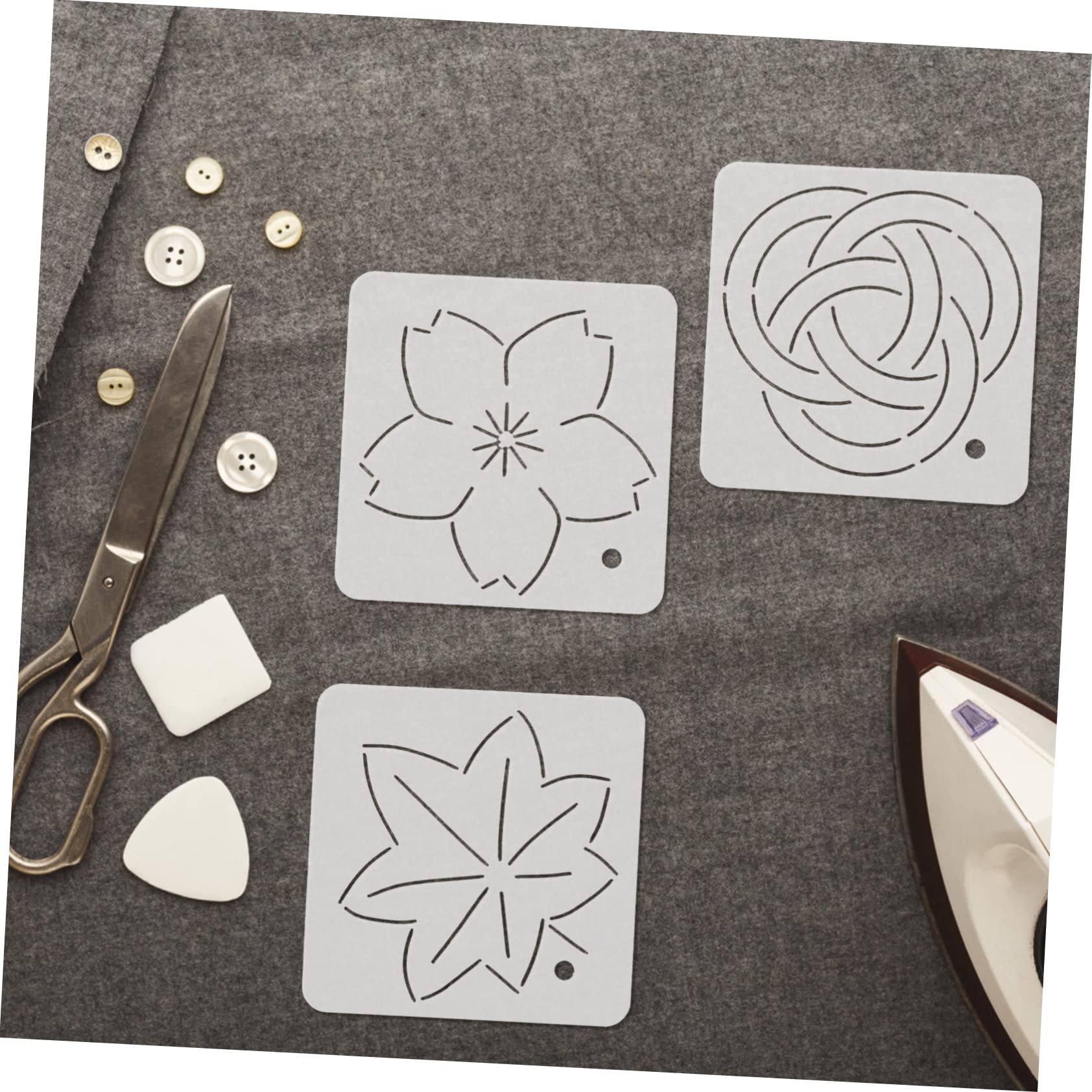SEWACC 18piezas Plantillas De Acrílico Para Acolchado y De De Costura Versátiles Para Manualidades y Patchwork