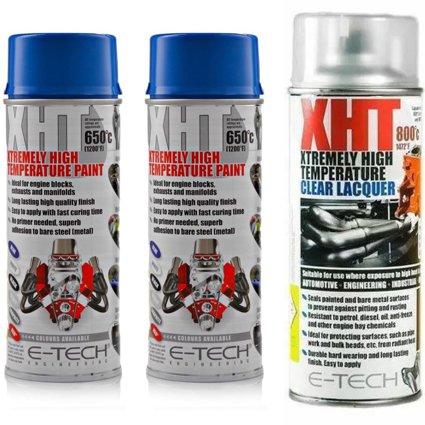 The Urban Company Blue High Temp Paint - X2 & Lacquer