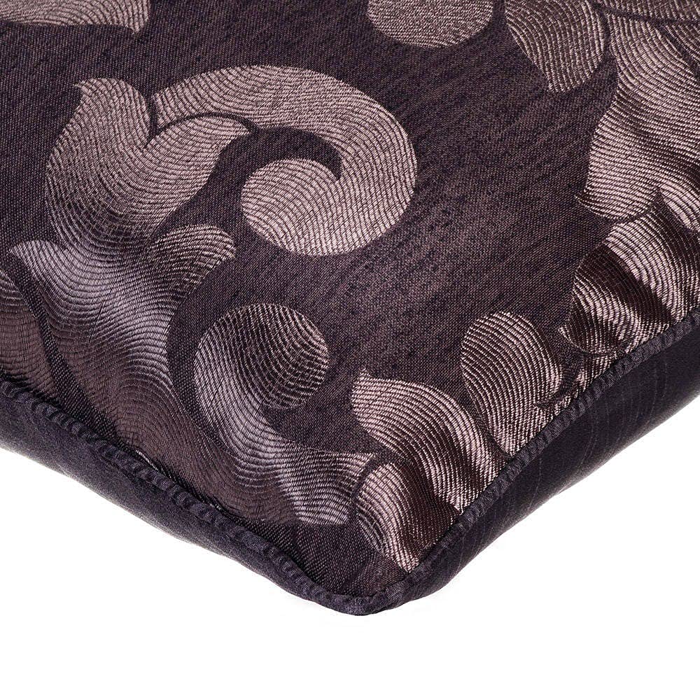 Fabric Mart Direct Euro Shams, Purple Euro Sham Covers 26x26 inch (65x65 cm), Silk European Shams, Abstract, Modern European Sham Pillow Covers Easter - Royal Purple Passion