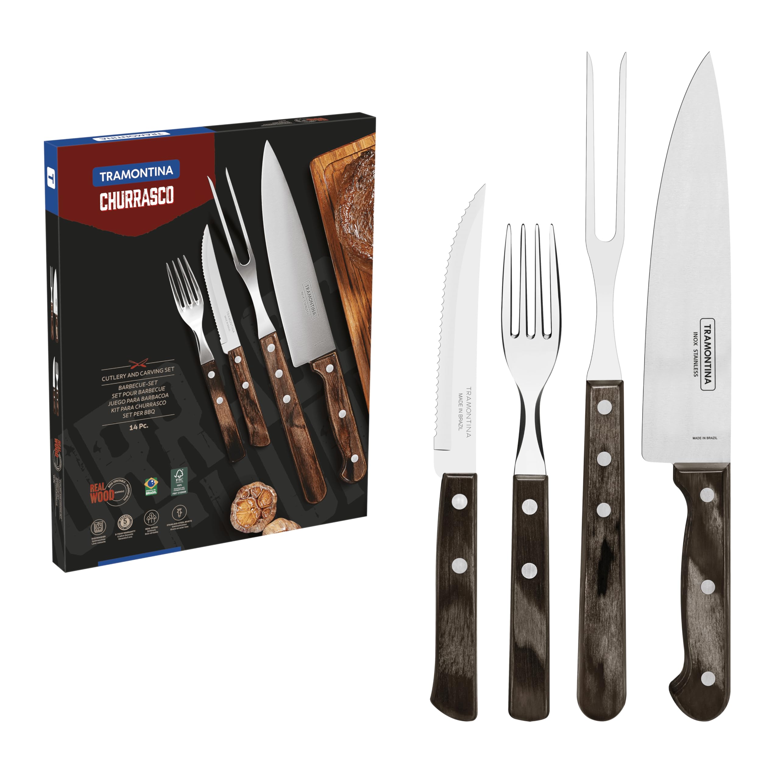 Tramontina Churrasco Classic! Todos os produtos testados e em stock