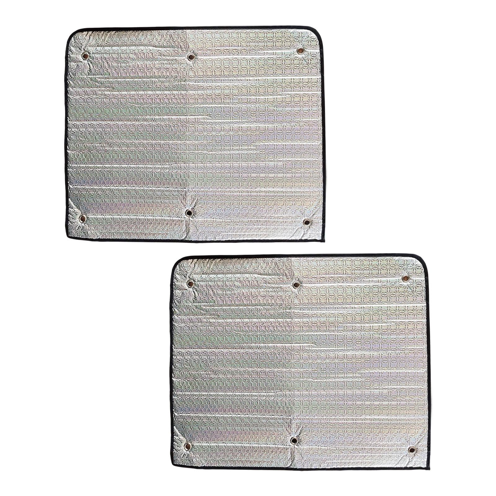 2 Pezzi Tendine per Tetto Apribile per Auto, Copertura per Tetto Auto Durevole con 6 Fori a Ventosa Parasole Copertura per Tetto Apribile per Atto 3