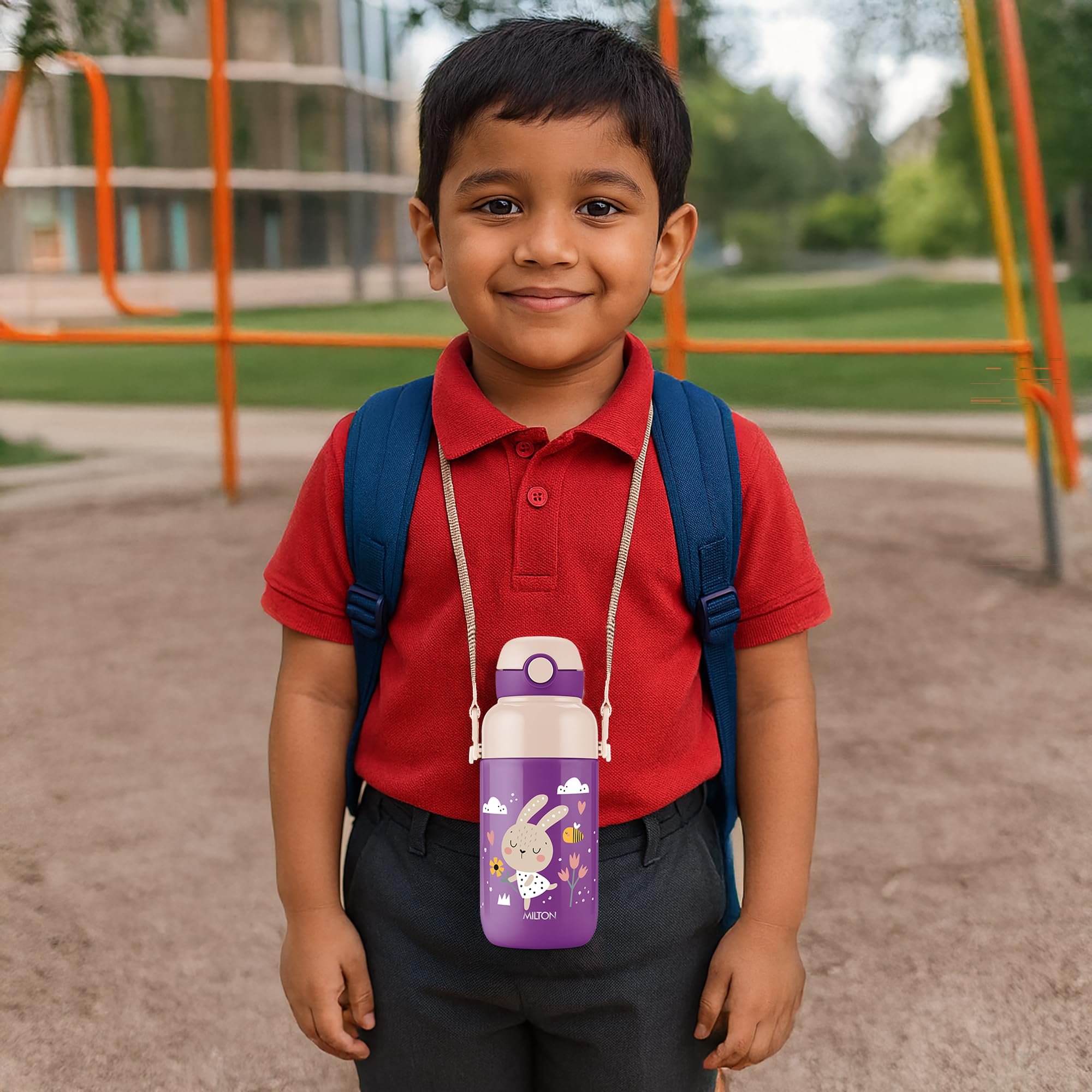 Milton Kids Water Bottle - Purple -5 Milton Kids Water Bottle - Purple -5