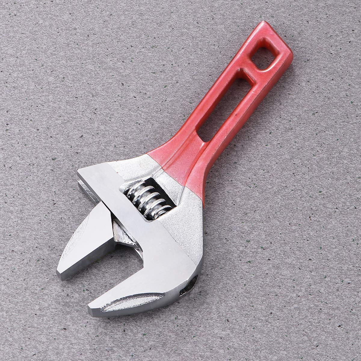 Ratchette Combinaison Spanner Réglable Spanner Célectricité, clé à poignée Courte multifonctionnelle Spanner APPANNER Recherche Red (Ouverture maximale 31 mm) - sans de Singe (Size : 16X6.7cm)