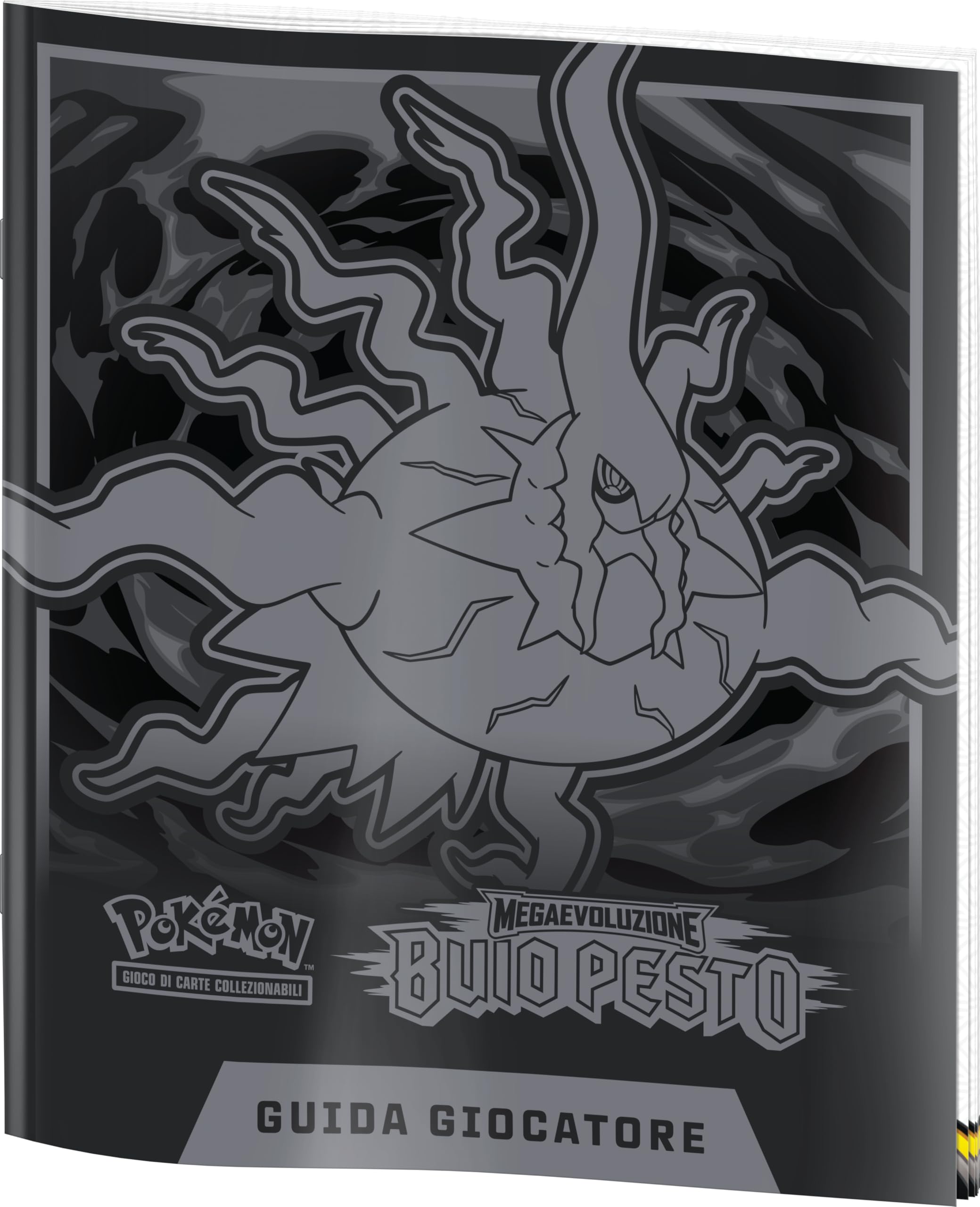 Pokémon: set Allenatore Fuoriclasse dell’espansione Megaevoluzione - Buio Pesto del GCC Pokémon (1 carta promozionale a figura intera, 9 buste di espansione e accessori premium), Edizione in Italiano