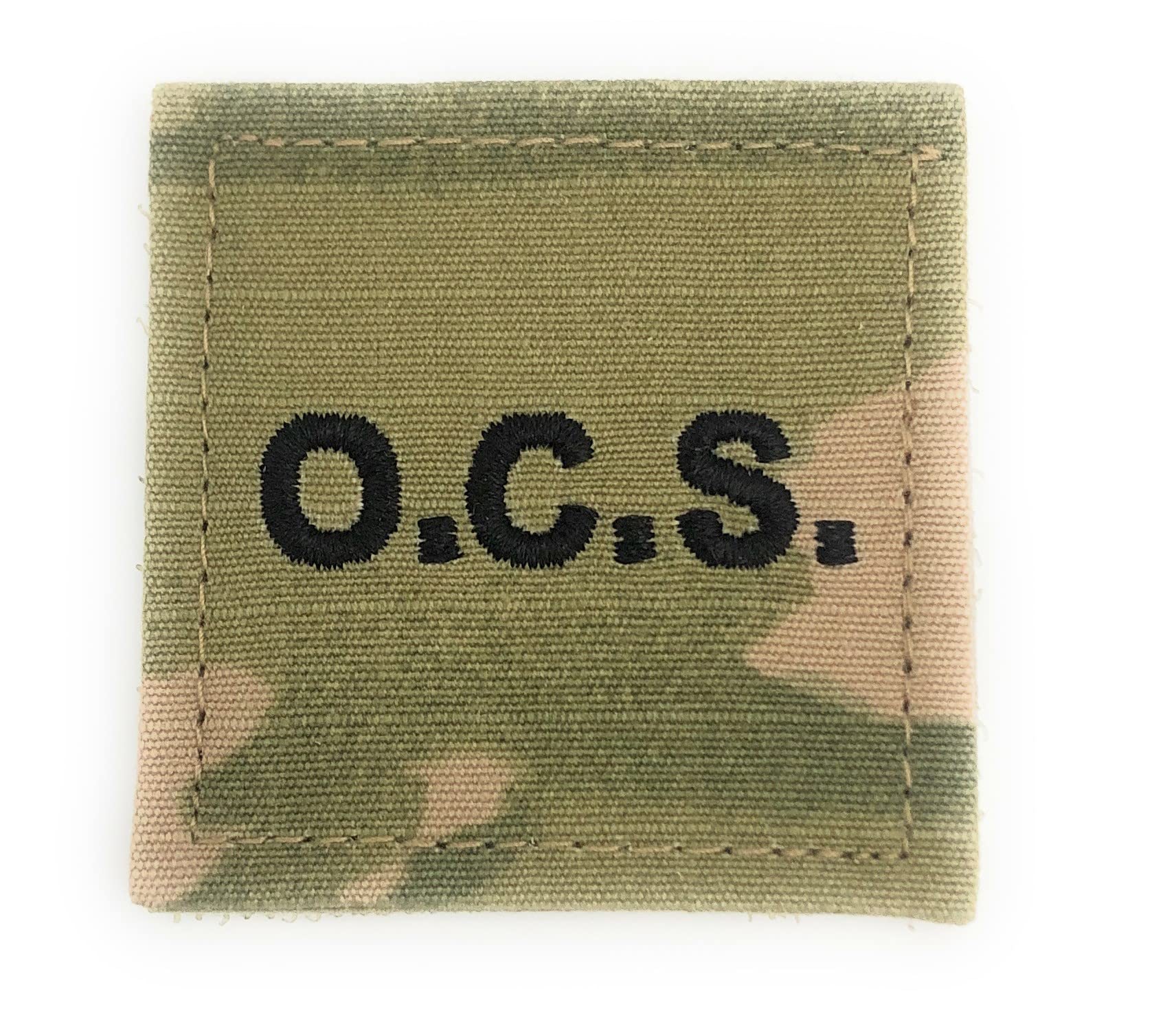 Insignia Depot US Army Officer Candidate School OCS Letters with Hook, Multicolor, L