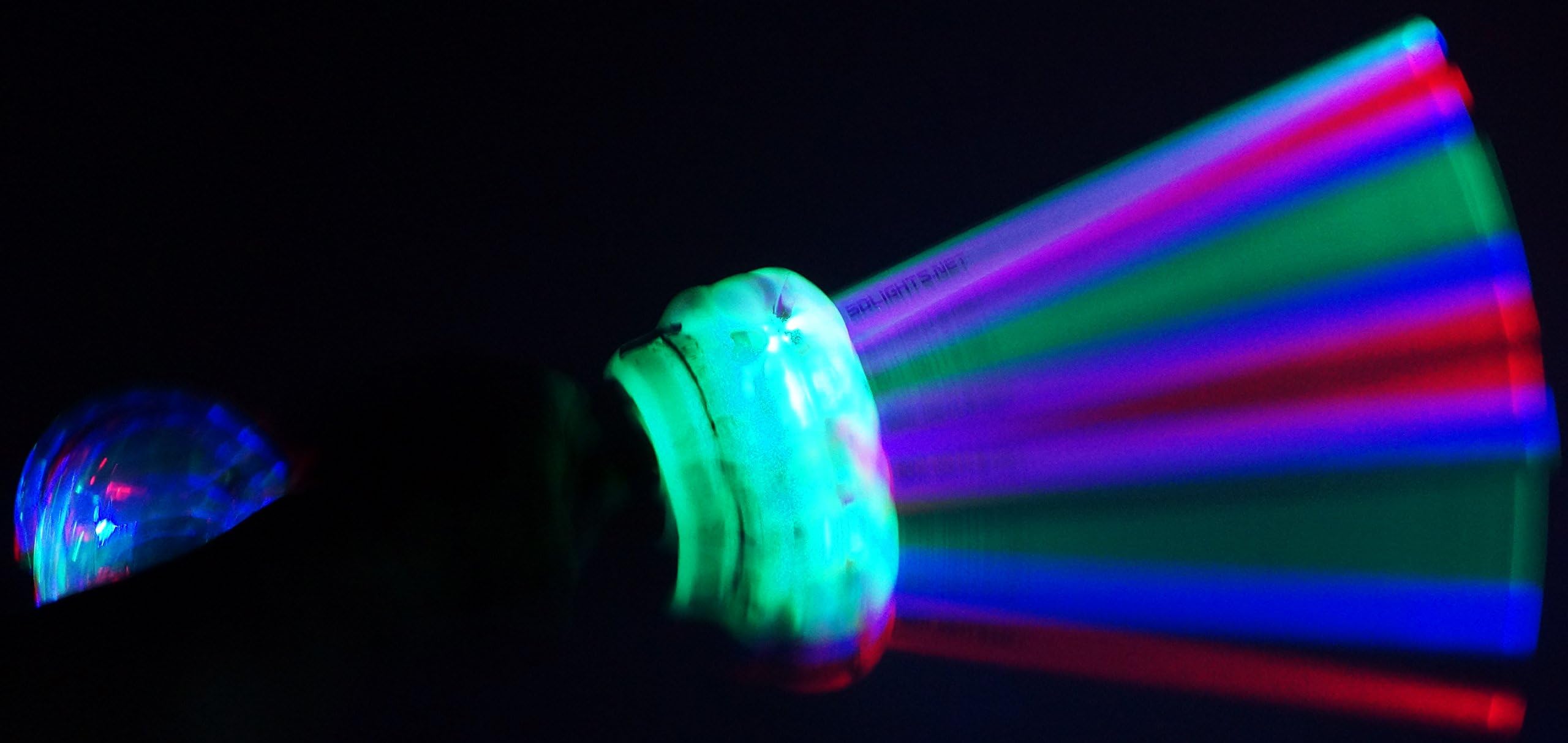 LED Flashing Skull Lightsaber with Disco Ball