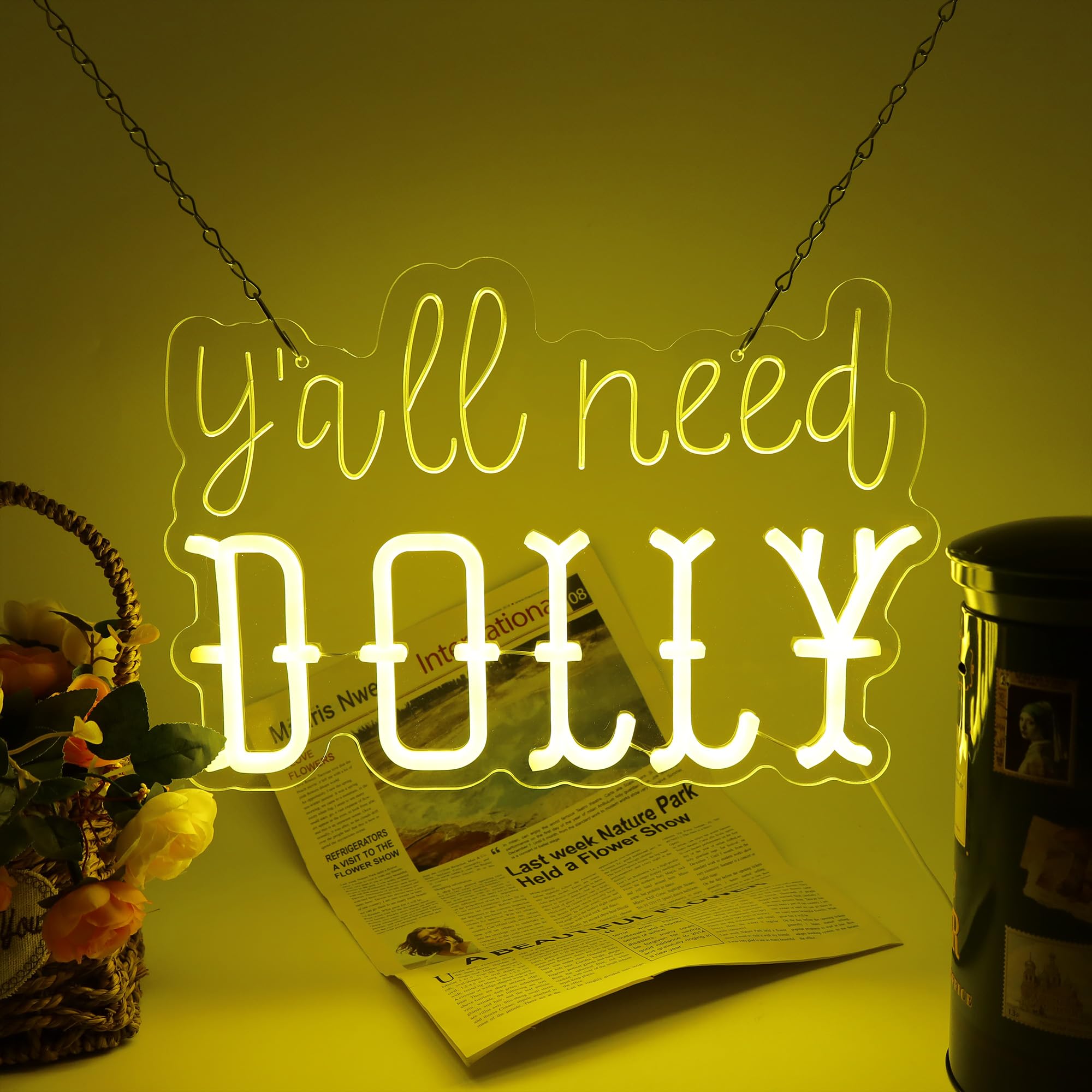 UExnkj-Y Cowboy Hoed, neonbord, Howdy neonborden, roze en wit, lichtreclame met USB-dimbaar, neonbord, voor slaapkamer, speelkamer, hotel, bar, studio, wanddecoratie