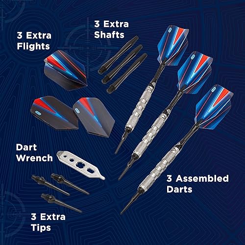 Miniatura 5 de Viper Sidewinder 80% tungsteno punta suave dardos, 0.63 oz