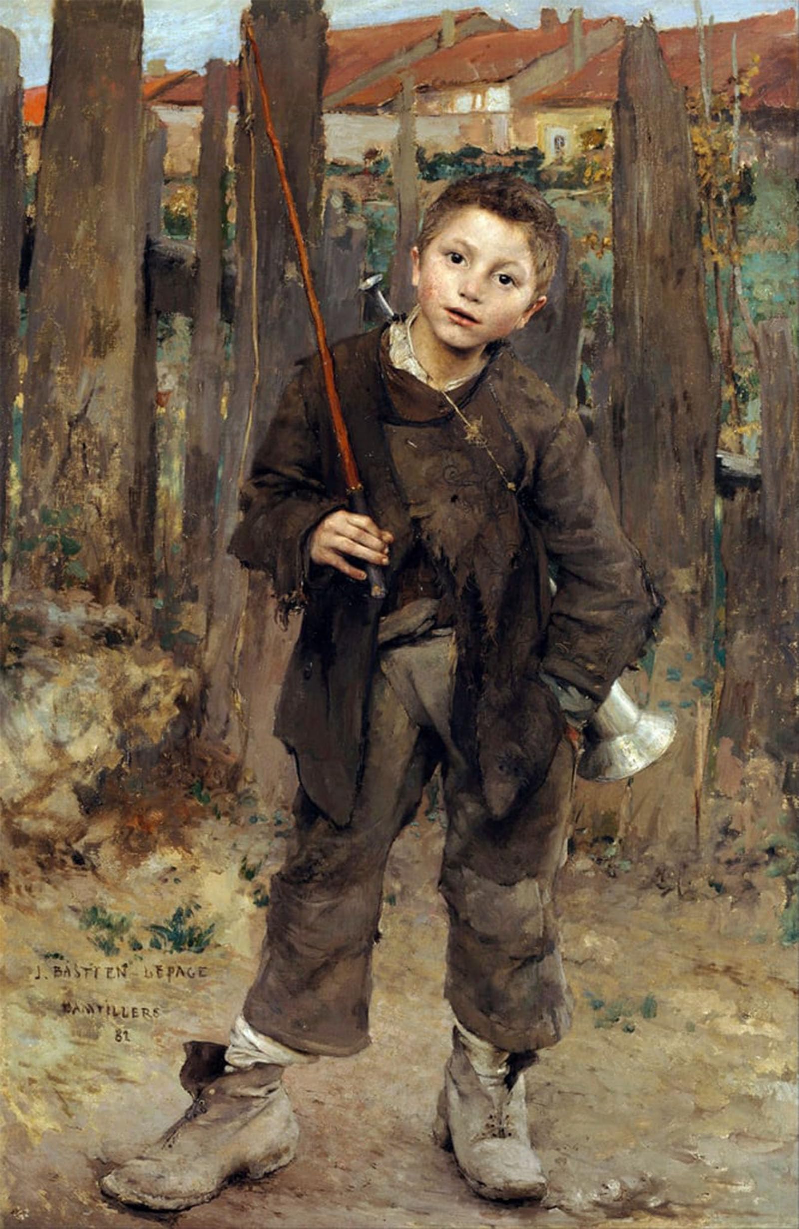 Impression d'art de prestige Jules Bastien Lepage tableau 60x90