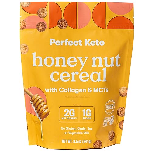Cereales keto  Cereal bajo en carbohidratos cero azúcar sin granos proteína keto  Snacks keto y aperitivos proteicos  Alimentos aptos para keto