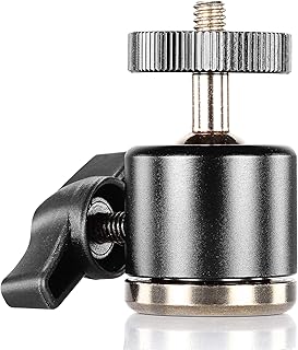 Neewer Aluminum Alloy 360 Degree Rotating Swivel Mini Ball Head for DSLR Camera