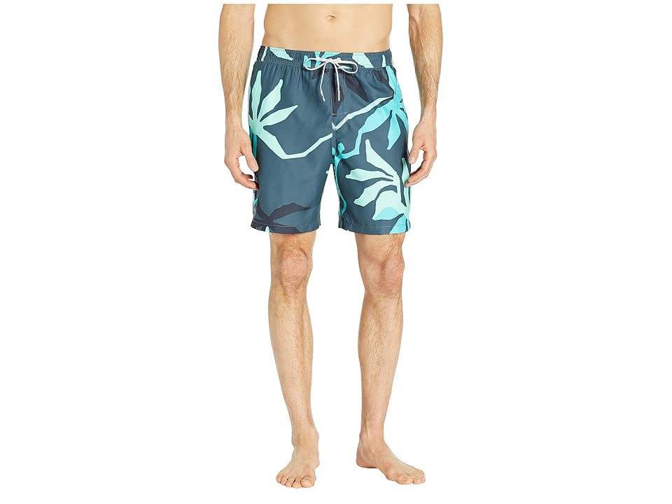 

Quiksilver Waterman 18 Gully Floral Volley (Orion Blue) Men's Swimwear