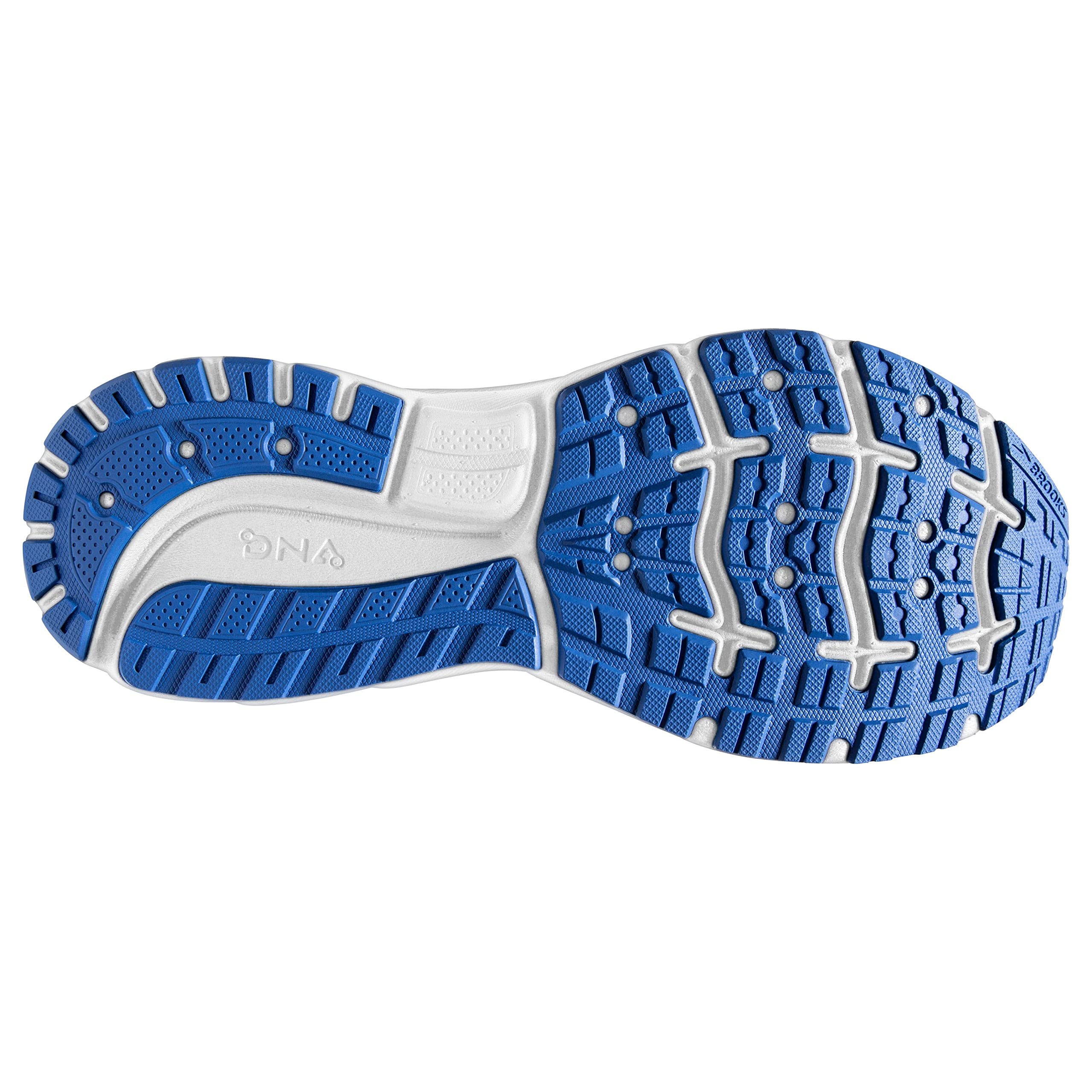 Brooks Men's Transmit Running Shoe Ebony/Primer Grey/Blue 13