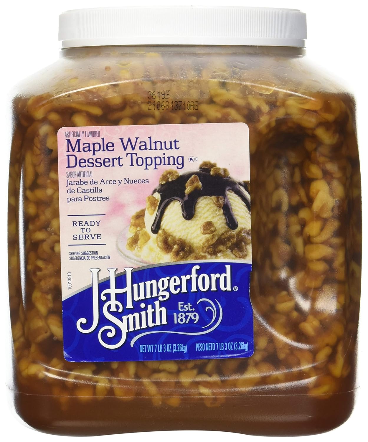 Amazon.com: J Hungerford Smith Maple Walnut Dessert Topping, 115 oz ...
