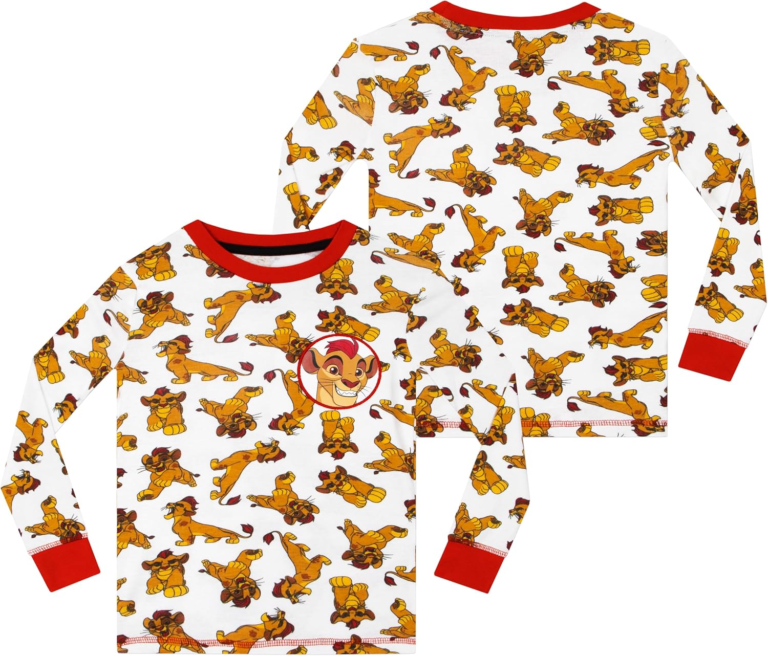 Disney Pajamas For Boys | Lion Guard Pajamas | Boys Pajama Set | Official Lion King Merchandise | Sizes 2T To 8 - Image 7