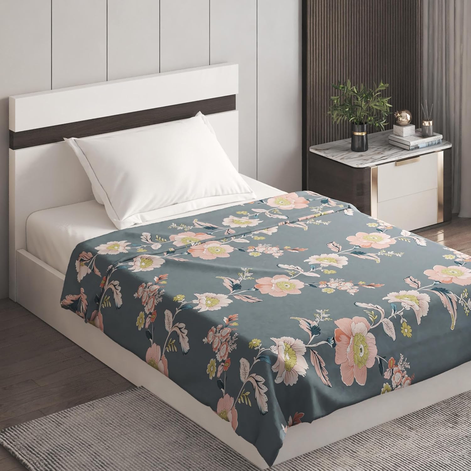 Home Centre Corsica Elegant Microfibre Printed Dohar