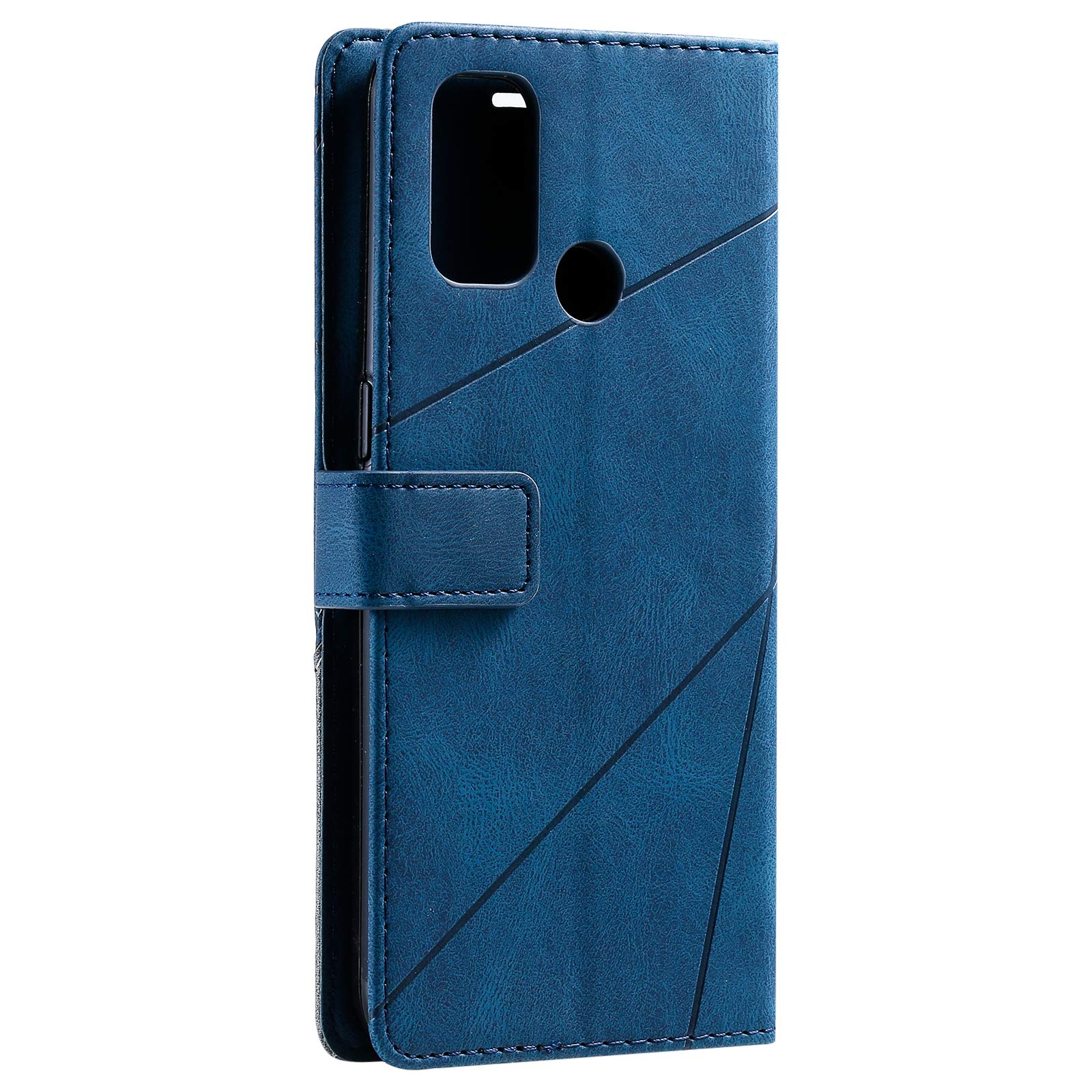 QiongniAN Custodia per Oppo A53S 2020,Custodia per Oppo A32 2020,Custodia in Pelle Custodia per Oppo A53 2020 CPH2127 / A53s 2020 CPH2135 / A33 2020 / A32 PDVM00 Custodia Cover Case Green