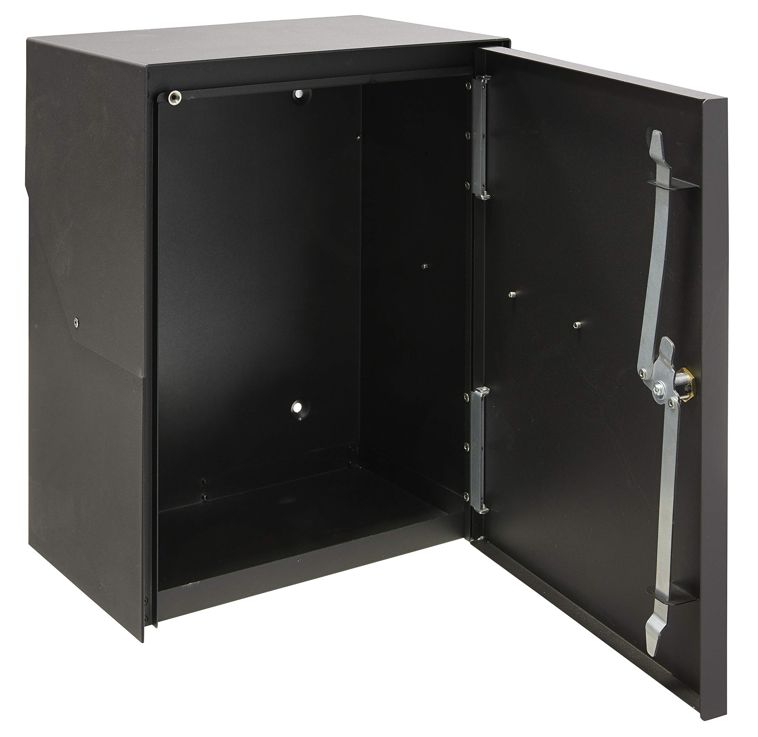 ARREGUI Bigpack EP2004 Buzón Individual de Acero para Paquetería Grande | Buzón para Paquetes | 46 x 35,5 x y 23,5 cm | Negro