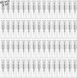 Csdtylh Mini Spray Bottle 3ml, Refillable Glass Spray Bottle, Glass Bottle Atomizer, Perfume Mouthwash Atomizer for Cleani...