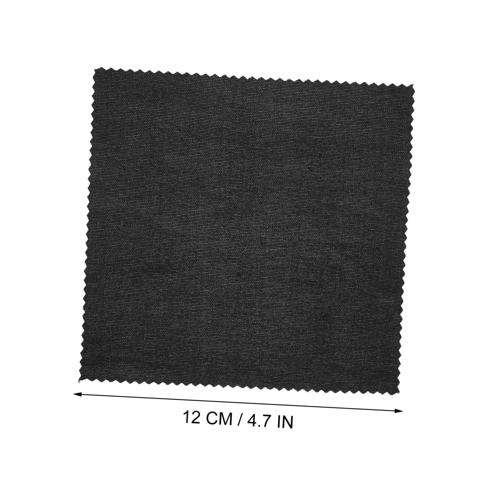 FRCOLOR 400 Pièces Chiffon à lunettes chiffon de nettoyage en microfibre pour voiture lave-vaisselle propre écran ecrant store tissu de verre d'oeil chiffon à lentilles en microfibre Black