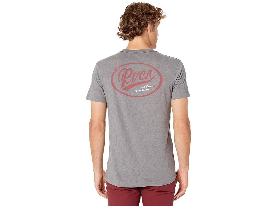 

RVCA One Short Sleeve T-Shirt (Smoke) Men's T Shirt, Gray