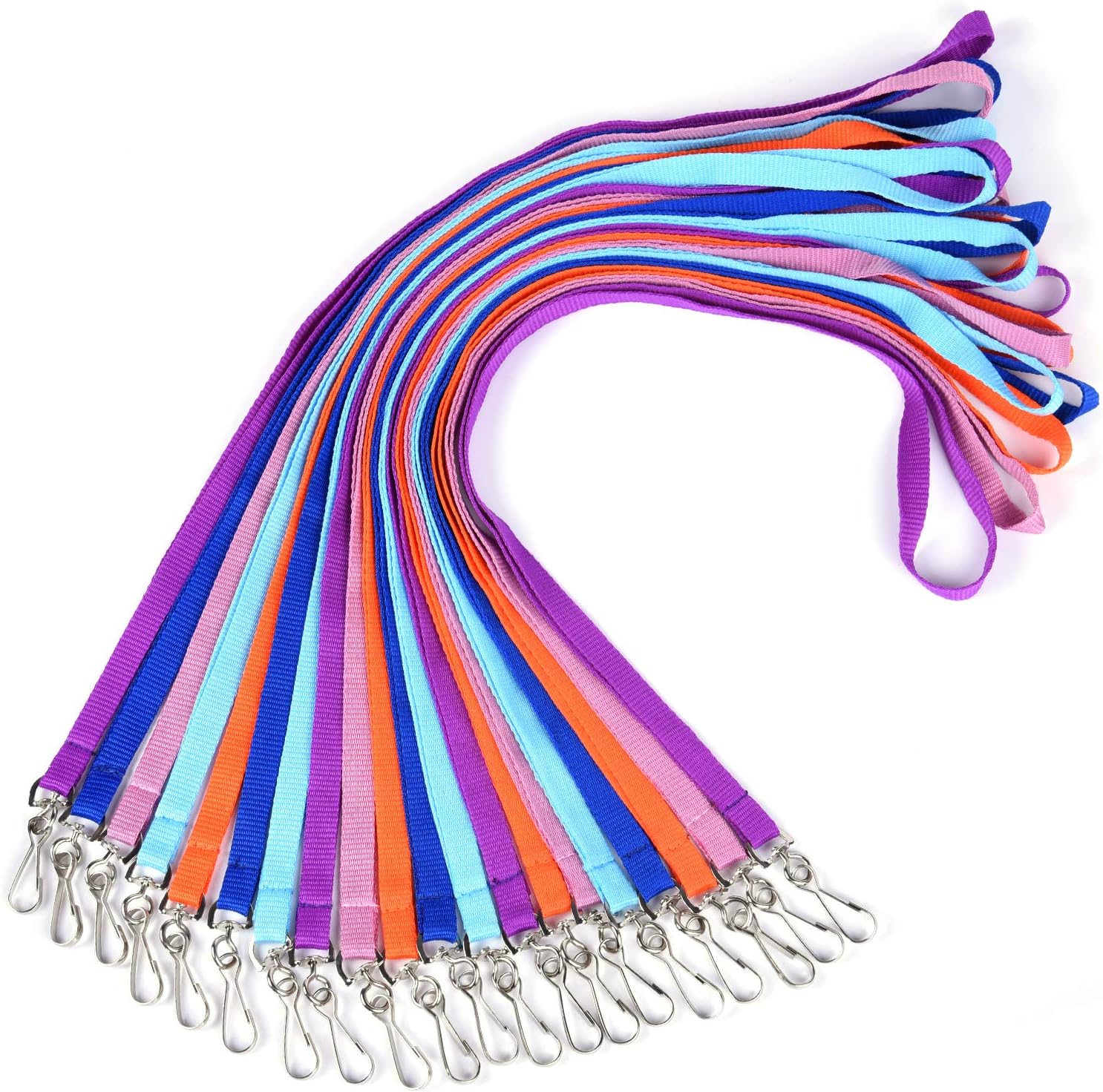 Amazon 20 Pack Neck Lanyard Wisdompro 17 7 Inch Colorful Bulk Amazon 20 Pack Neck Lanyard Wisdompro 17 7 Inch Colorful Bulk