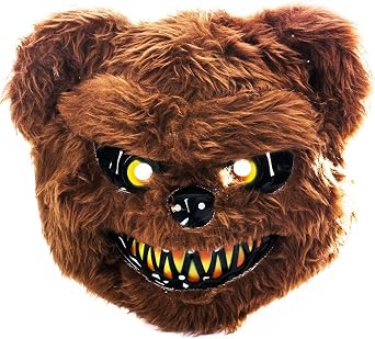 Tigerdoe Scary Mask - Halloween Bear Masks - Scary Animal Mask - Spooky Mask
