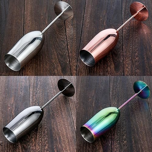 Miniatura 6 de Copas de champán de acero inoxidable, juego de 4 copas de vino irrompibles de 9.5 onzas, copas elegantes de tallo para tostadas a mano, para bodas,