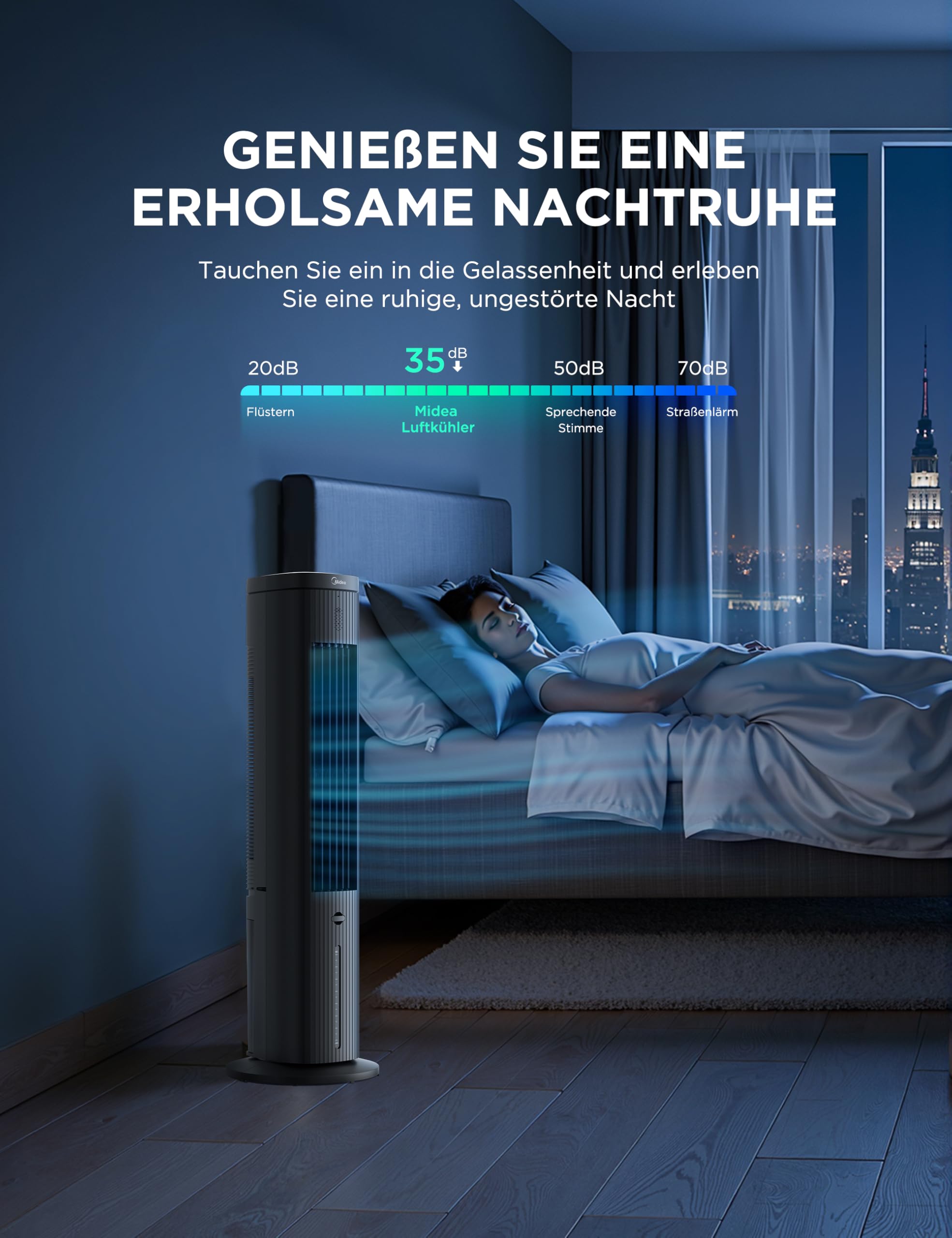Midea Rafraîchisseur d'Air 3en1 5L avec Télécommande Ansicht 7