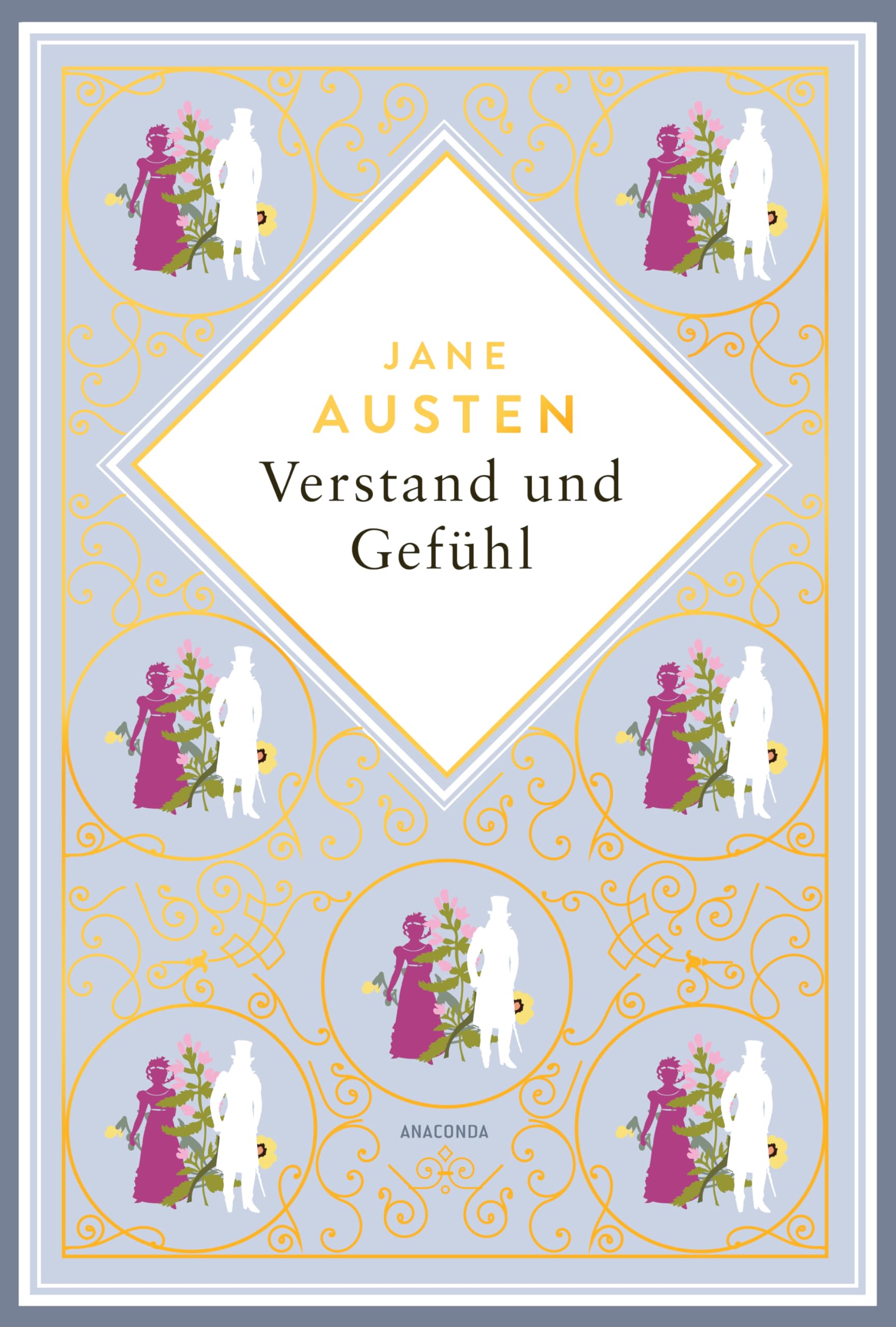 Verstand und Gefühl: "By a Lady": Jane Austens erster Roman als Schmuckausgabe mit Goldprägung