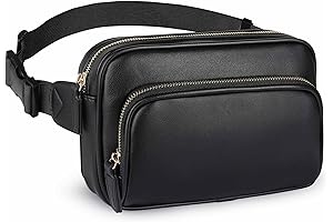 Fashion Waist Packs: Premium Leather Fanny Pack for Activities