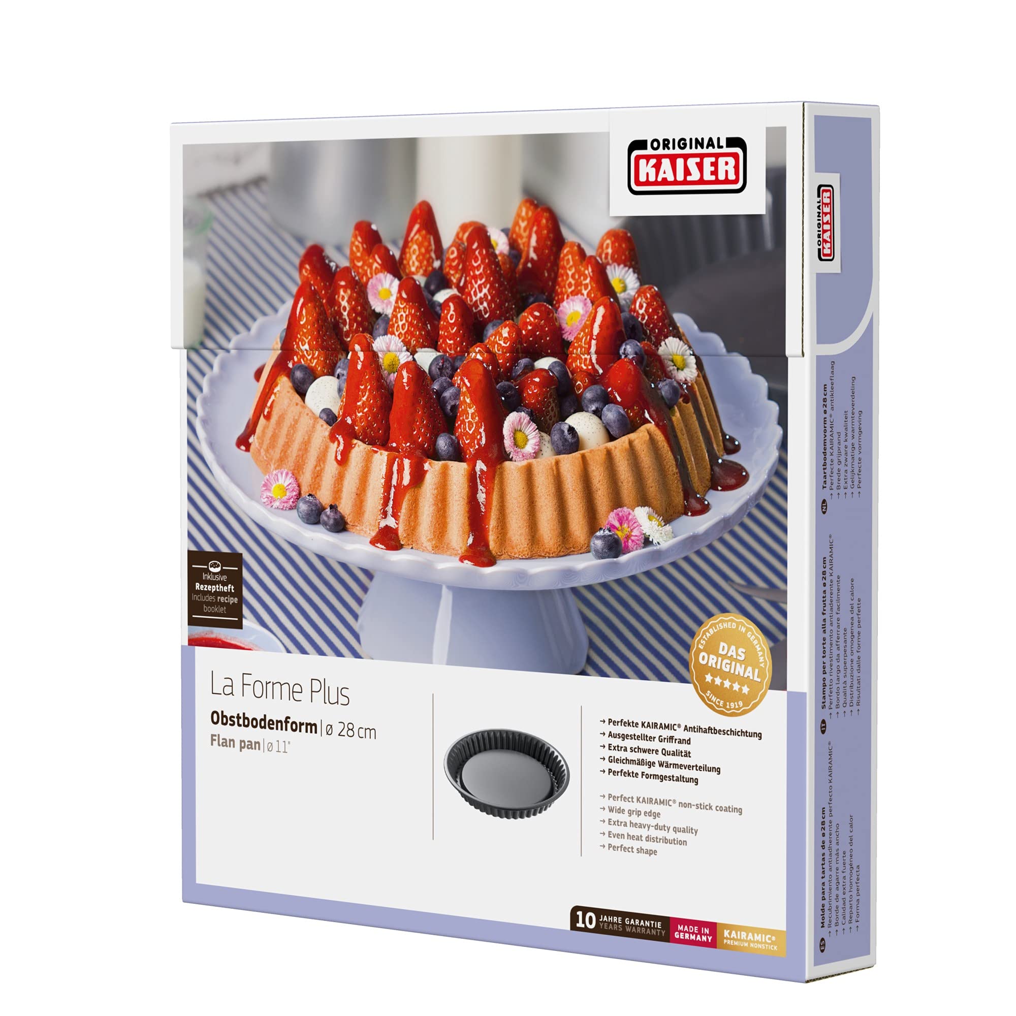 KAISER La Forme Plus Moule à Tarte 28cm