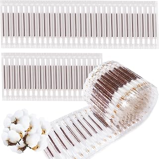 150PCS Disposable Iodine Cotton Swabs - Individually Medical Iodine Swabsticks for Nasal Ears Bruise,Wound