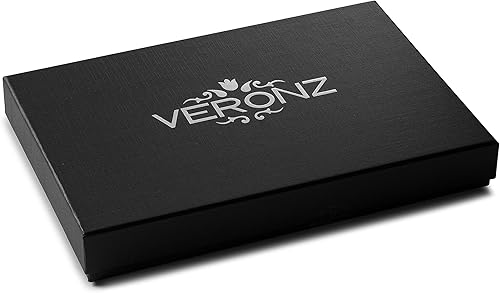 Miniatura 3 de Veronz - Bufanda clásica de invierno muy suave de aspecto lujoso y sensación de cachemira con caja de regalo