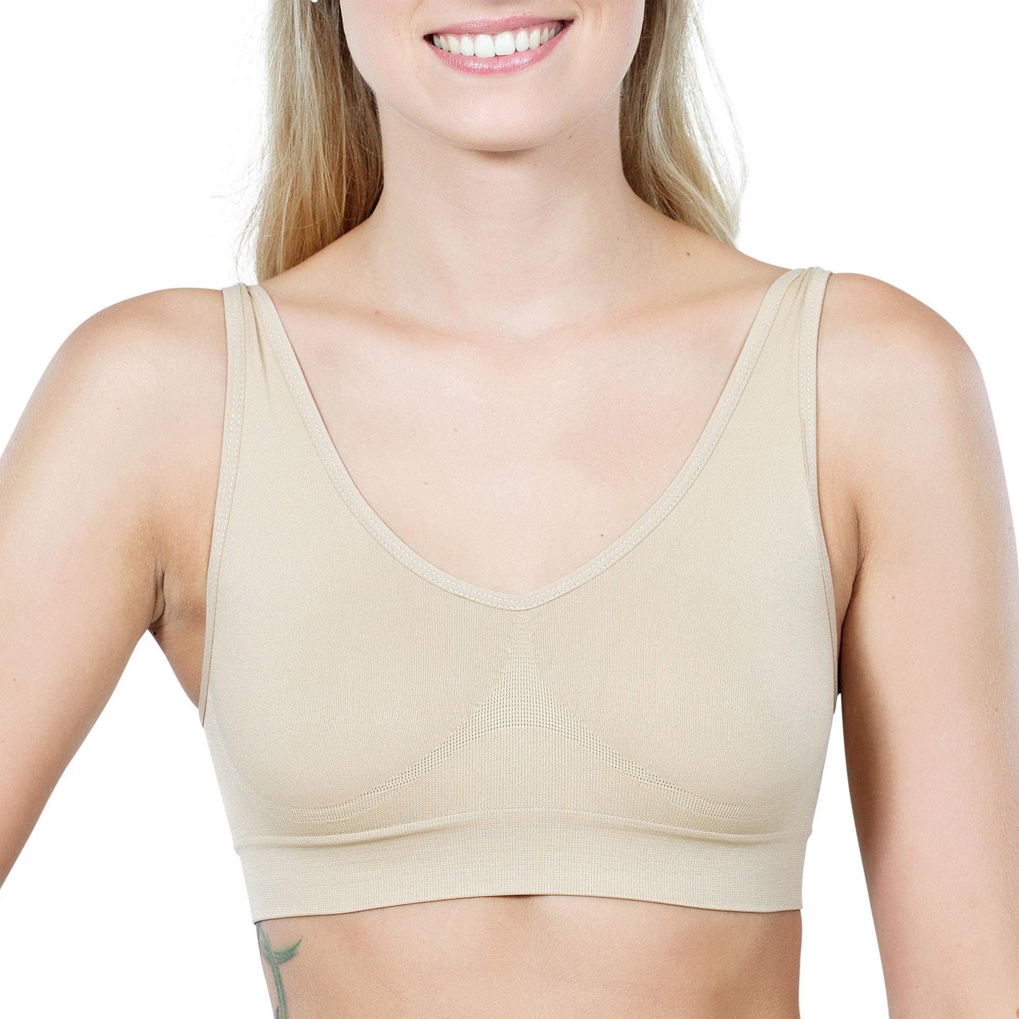 UnsichtBra Reggiseno Benessere | Reggiseno Sportivo | Abbigliamento Palestra Donna | Taglie Forti Donna | Reggiseno Allattamento