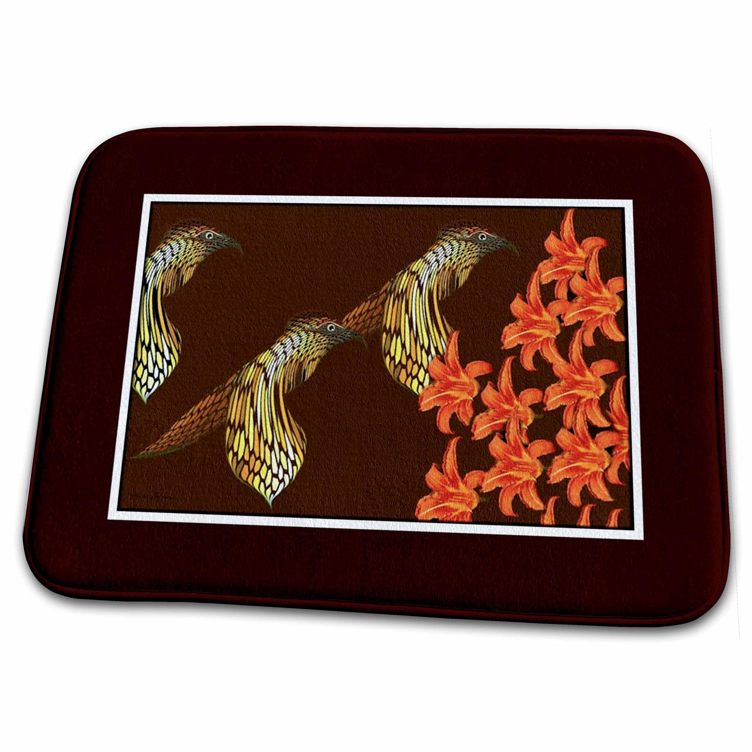 Bathroom Bath Rug Mat - Hummers Miniature Collection