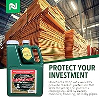 Vista 3 de Bora-Care con concentrado de moldicida Mold-Care, protección de madera contra moho, termitas y descomposición, protección residual de larga