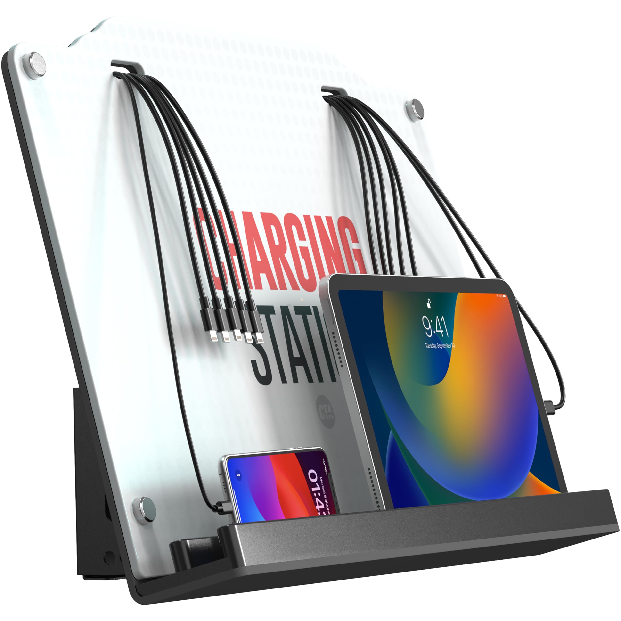Amazon.com: CTA Digital VESA Charging Station Security Charging Wall ...