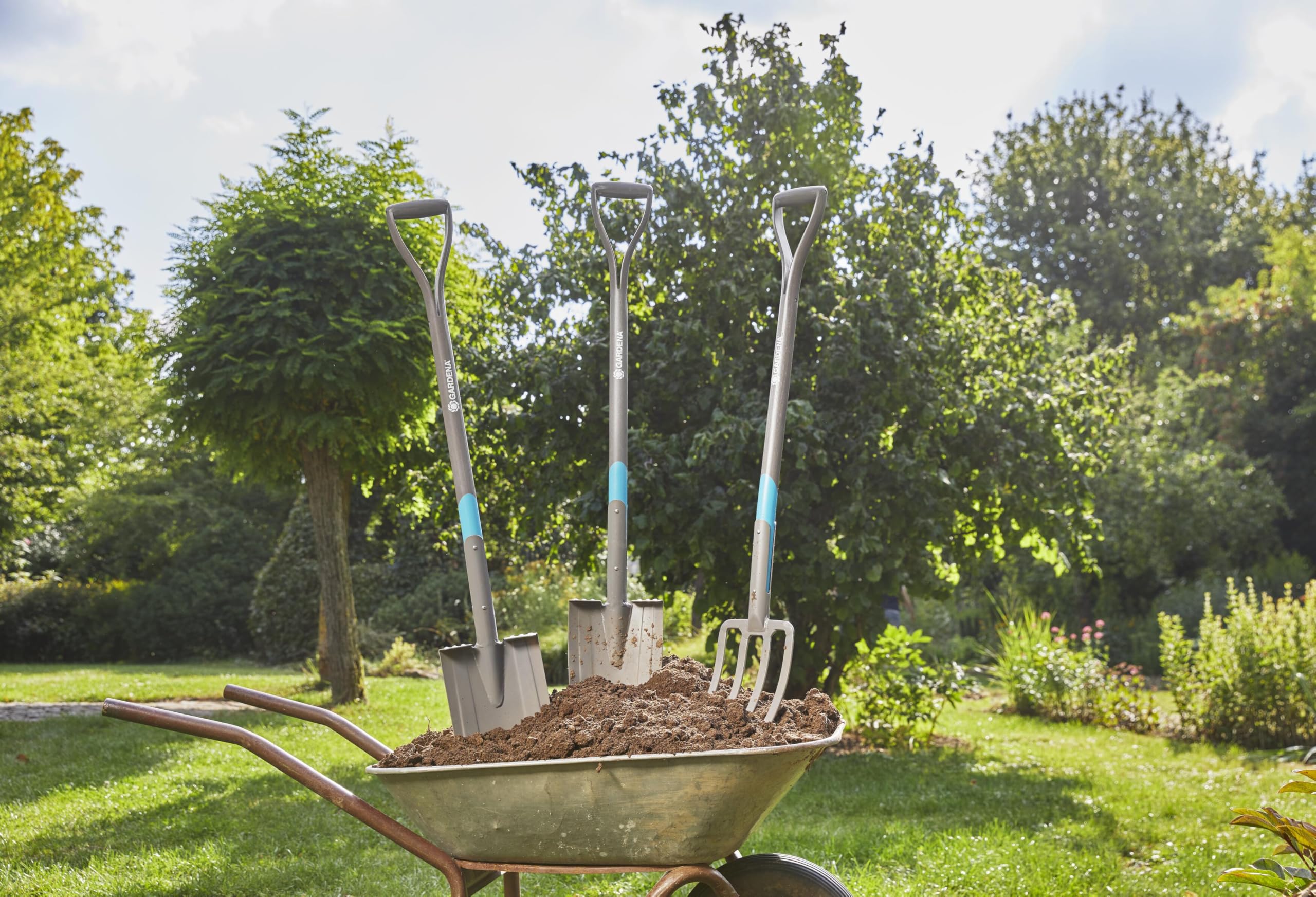 GAMMA | Gardena NatureLine spade T-greep kopen? | Spades, schoppen & batsen